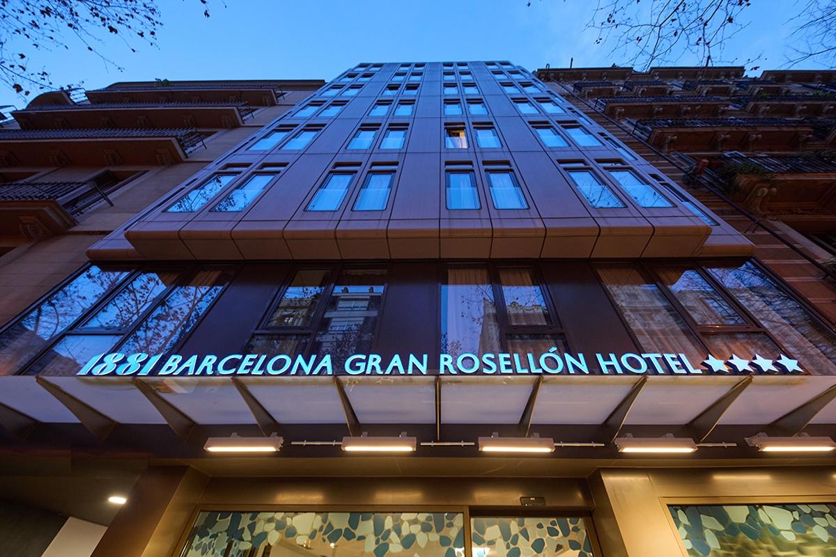 1881 Barcelona Gran Rosellon Hotel Exterior foto